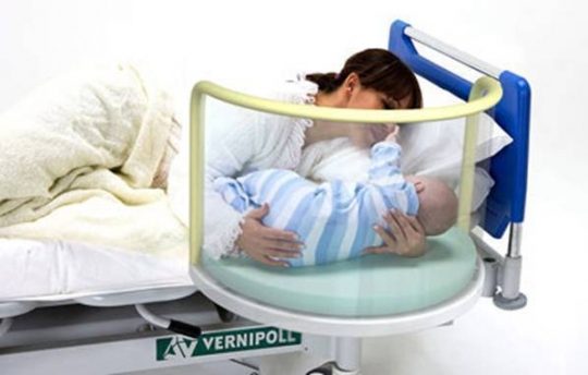 Медицинская кровать для новорождённых 24-PE130