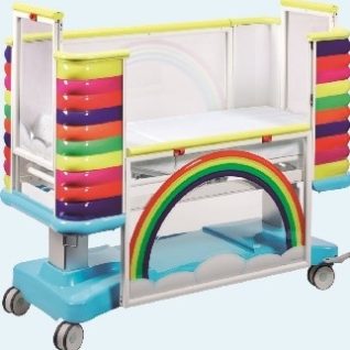 Медицинская функциональная кровать детская 2-х секционная (электрика) 24-PE150